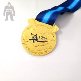 Αστείο χαραγμένο συνήθεια χρυσό μετάλλιο μετάλλων, μετάλλια καλαθοσφαίρισης για πολυ λειτουργικό παιδιών