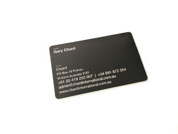Ασημένιες στιλπνές επαγγελματικές κάρτες καθρεφτών/κάρτα μετάλλων χαρακτικής υπεραγορών