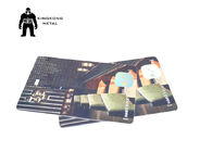 Υψηλός - πλαστική κάρτα ιδιότητας μέλους ετικετών ολογραμμάτων λέιζερ ποιοτικής αντι-πλαστογράφησης