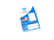 Στιλπνή διπλή δευτερεύουσα εκτύπωση όφσετ 4C τσιπ ταυτότητας επαγγελματικών καρτών TK4100 125KHZ PVC