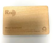 Ψηφιακή εκτύπωση επαγγελματικών καρτών  χαραγμένη 1K NFC ξύλινη