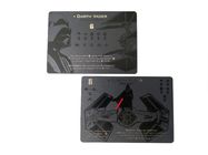 Αδιάβροχες SS 88x60x0.5mm κάρτες παιχνιδιού μετάλλων cOem