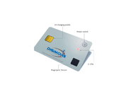 Πιστωτική κάρτα πρόσβασης βιομετρικής καρτών δακτυλικών αποτυπωμάτων υψηλής ασφαλείας έξυπνη