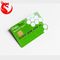 Χρωματισμένο υλικό επαγγελματικών καρτών PVC μετάλλων ιδιότητας μέλους εγγύτητας RFID κάρτα