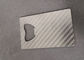 Εξασφαλίστε τη μαγνητική Rfid δελτίων ταυτότητας υπερβολικά ελαφριά, έξυπνη κάρτα ολοκληρωμένου κυκλώματος Rfid λουρίδων εκτύπωσης ασημένια
