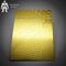 Αδιάβροχες χρυσές επαγγελματικές κάρτες μετάλλων, χαλκός που καλύπτουν τη μεταλλική χρυσή διαφορετική σκίαση καρτών