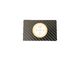 Μαύρο λογότυπο 85x54x0.5mm εκτύπωσης Silkscreen καρτών ινών άνθρακα