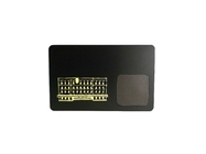 Matte Black MF Metal Επαγγελματική κάρτα NFC 13,56mhz Συχνότητα