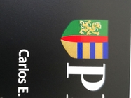 Ματ μαύρη κάρτα 1.2mm ονόματος ανοξείδωτου μετάλλων τυπωμένη ύλη χρώματος λογότυπων συνήθειας