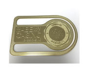 Χρυσό/ασημένιο μέταλλο Placemats και ακτοφύλακες με το υλικό αργιλίου λογότυπων λέιζερ
