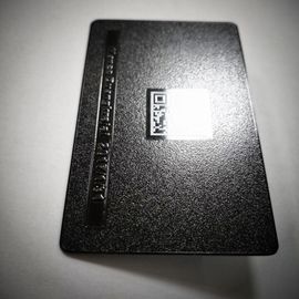 Εξασφαλίστε τη μαγνητική Rfid δελτίων ταυτότητας υπερβολικά ελαφριά, έξυπνη κάρτα ολοκληρωμένου κυκλώματος Rfid λουρίδων εκτύπωσης ασημένια
