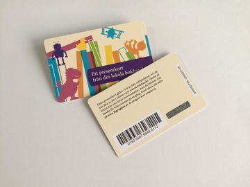 Χρωματισμένο υλικό επαγγελματικών καρτών PVC μετάλλων ιδιότητας μέλους εγγύτητας RFID κάρτα