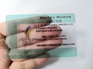σαφείς κάρτες επιχειρησιακών μελών PVC 85.6x54x0.5mm με την εκτύπωση χρώματος