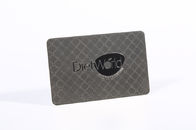 Ανέπαφες έξυπνες επαγγελματικές κάρτες πάχους NFC καρτών μετάλλων RFID συνήθειας/0.8mm