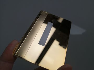 Επαγγελματικές κάρτες καθρεφτών μετάλλων, χρυσές ασημένιες κάρτες επιχειρησιακών μελών ανοξείδωτου