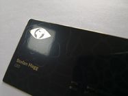 Στιλπνό ανοξείδωτο χαρακτικής 0.3mm επαγγελματικές κάρτες μετάλλων