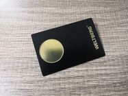 κάρτα μετάλλων RFID 0.2mm χρυσή για το ντουλάπι γυμναστικής εισόδων πορτών