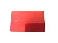 Κόκκινη κάρτα ιδιότητας μέλους μετάλλων 1.2mm με τη λήξη βουρτσών τσιπ