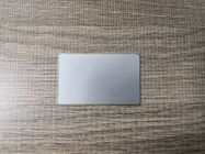 Ανοξείδωτο καρτών μετάλλων RFID NFC N-tage213 που βουρτσίζεται για την είσοδο