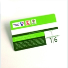 Προσαρμοσμένη CR80 PVC μεταλλίνη καρτών Ving ξενοδοχείων Salto Onity RFID τσιπ προεκτυπωμένη κάρτα
