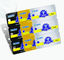 Μοναδικές τετραγωνικές πλαστικές επαγγελματικές κάρτες 3 PVC -1 πάχος 0.3mm1.0mm